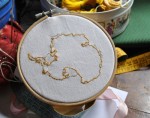embroidered antarctica